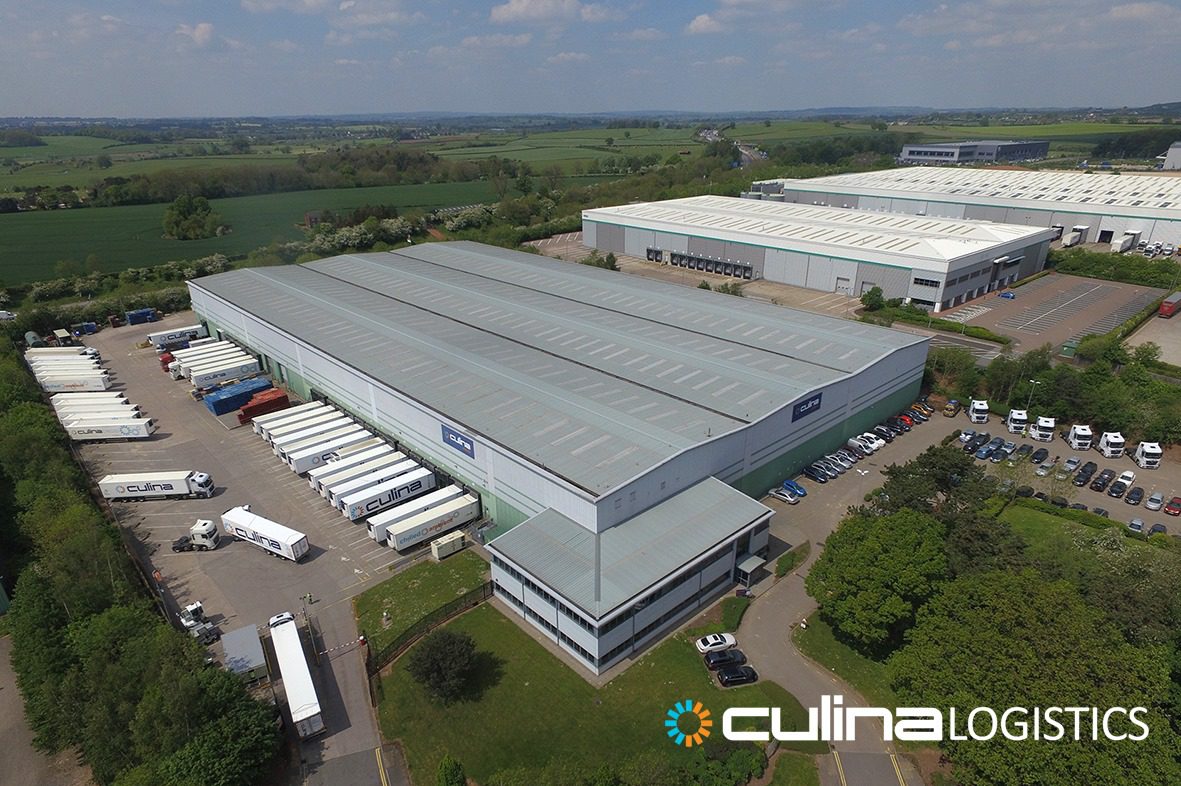 Office and canteen furniture installation for Culina Logistics logistics company workspace in Stafford