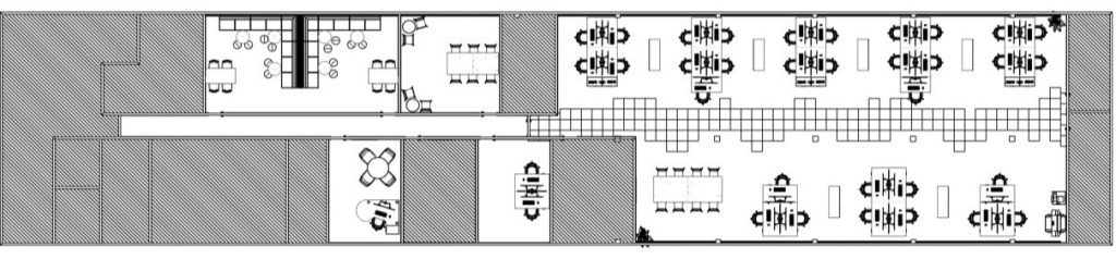 Office furniture space planning design for Marley office workspace in Burton-on-Trent