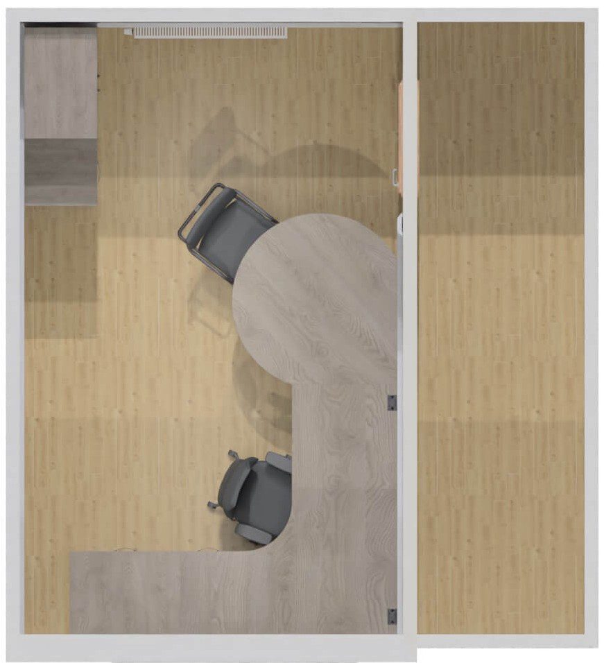 Modern office workspace design completed for Bolshaw Industrial Powders in Macclesfield