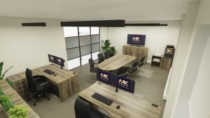 office furniture design for manchester automotive dealership office